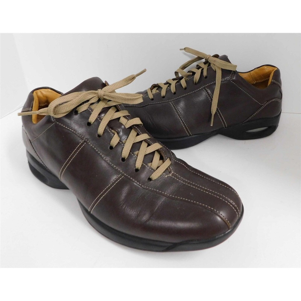 Cole Haan Brown Leather Lace-Up Comfort Shoes Oxfords 9.5 M